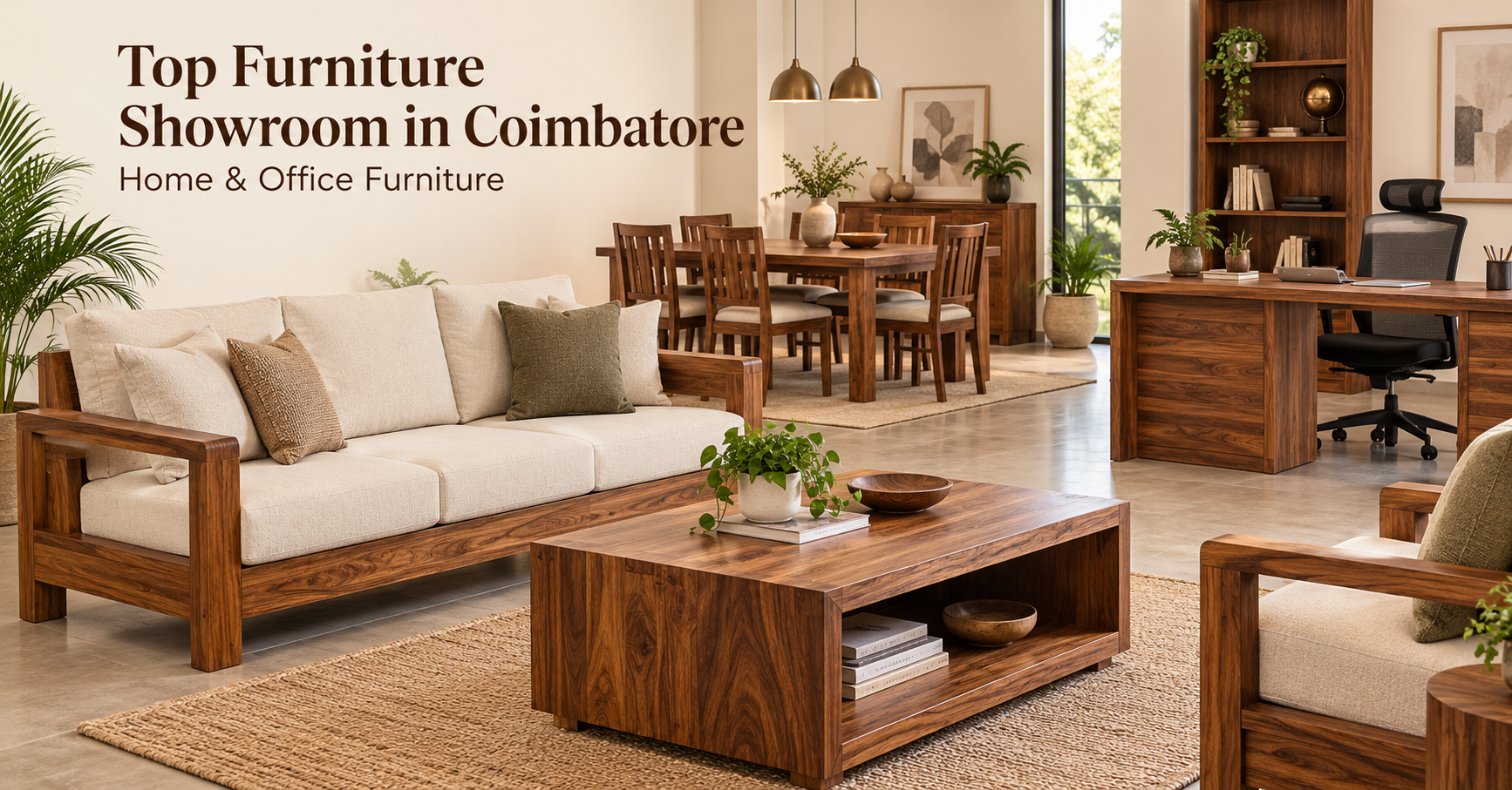 Top Furniture Showroom in Coimbatore for Home and Office Furniture